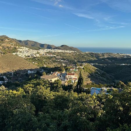 Villa En Frigiliana Con Piscina, Jacuzzi Y Espectaculares Vistas Eksteriør billede