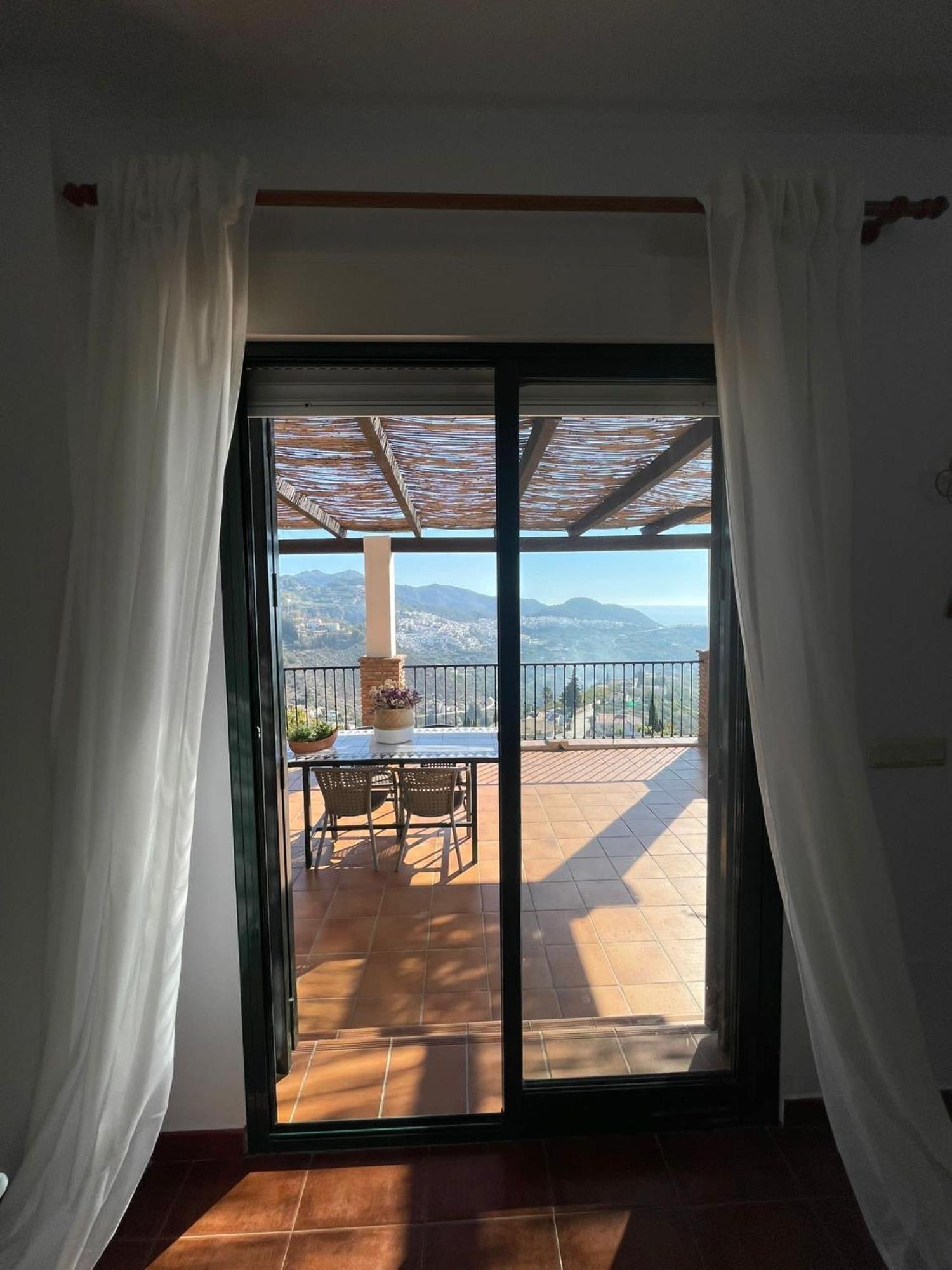 Villa En Frigiliana Con Piscina, Jacuzzi Y Espectaculares Vistas Eksteriør billede